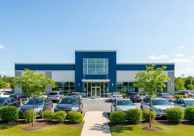 Thriving dental practice with a full car park — representing practice growth from SEO